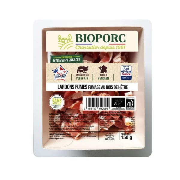Lardons fumés CSN 150g