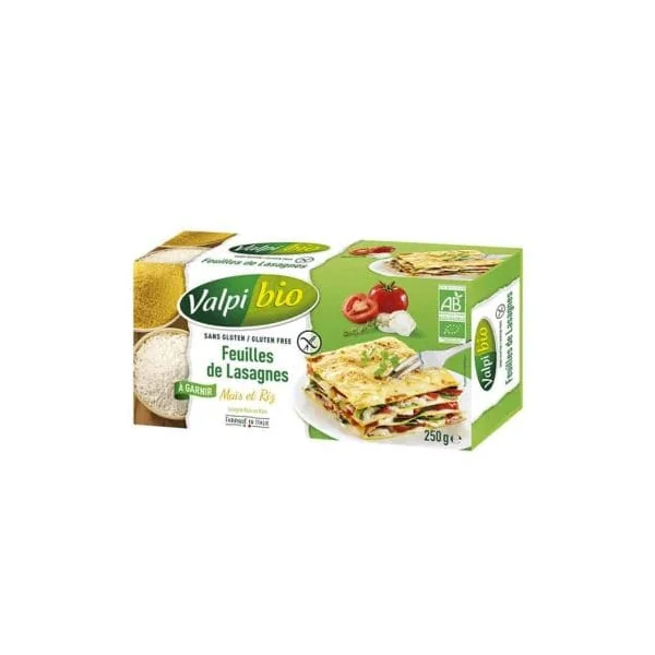 Lasagne riz mais vpb 250gr