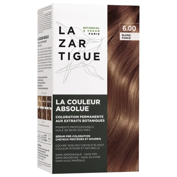 Lazartigue La Couleur Absolue Coloration 6.00 Blond Foncé 60ml