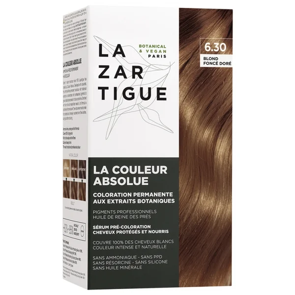 Lazartigue La Couleur Absolue coloration 6.30 Blond Foncé Doré 60ml