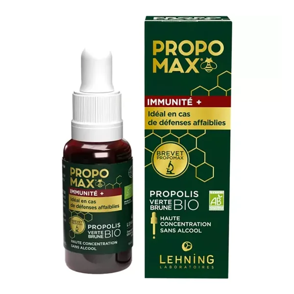 Lehning Propomax immunité défenses affaiblies bio 30ml
