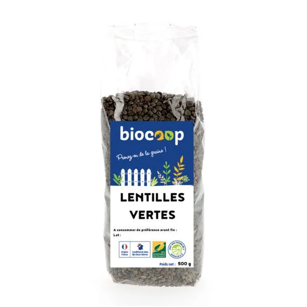 Lentille verte 500g