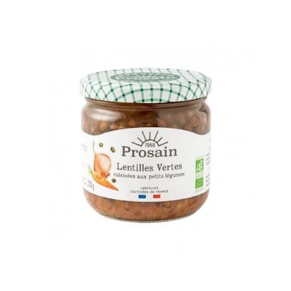 Lentilles vertes sans sel 345g