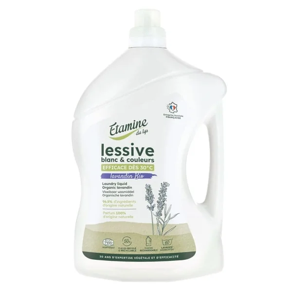 Lessive liquide lavande 3L Etamine du Lys