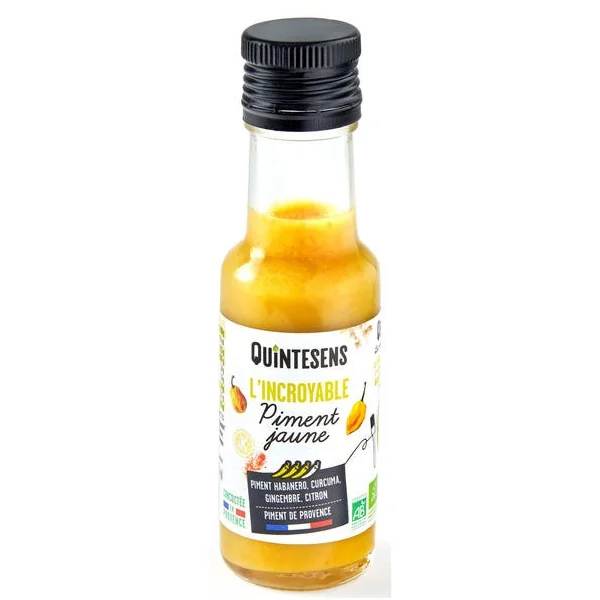 L'Incroyable sauce piment jaune 100ml