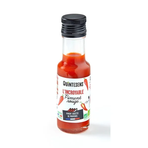 L'Incroyable sauce piment rouge 110ml