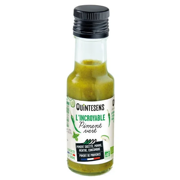 L'Incroyable sauce piment vert 100ml