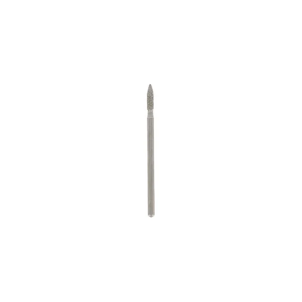Lot de 2 pointes diamantées Ø2,4mm bout pointu