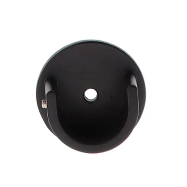 Lot de 2 supports naissance noir mat D28mm