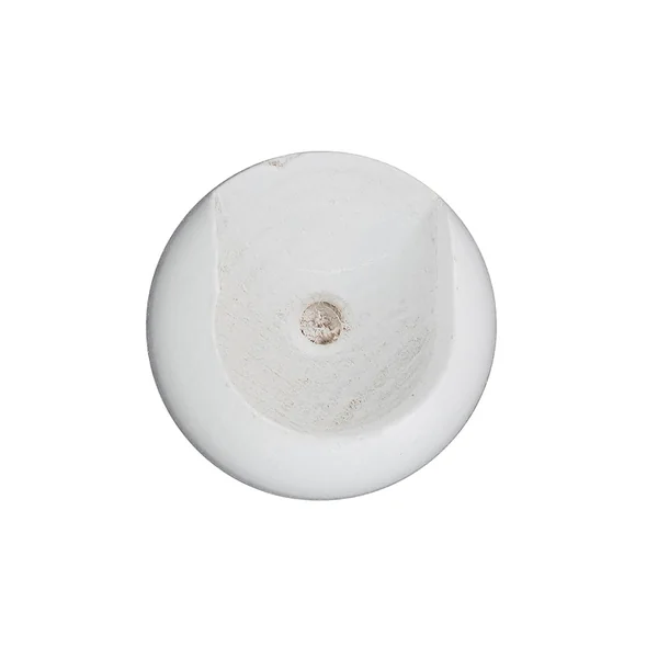 Lot de 2 supports tringle rideau muraux blancs D 20mm