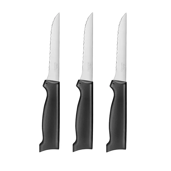 Lot de 3 couteaux côte à l'os H21cm