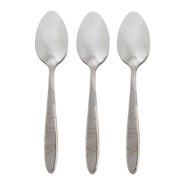 Lot de 3 cuillères à café RIO inox