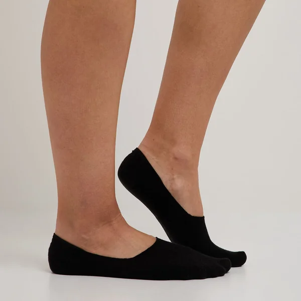 LOT DE 3 PAIRES DE SOCQUETTES COTON NOIR