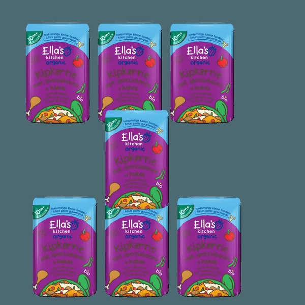 Lot Repas Curry Poulet Haricots verts Coco dès 10 mois+