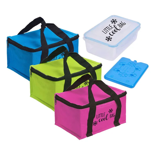 Lunch bag et lunch box 22x7x13.5cm