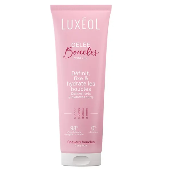 Luxeol Gelée boucles 2C à 3C cheveux bouclés 250ml