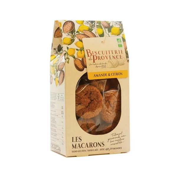 Macaron amande citron 130g