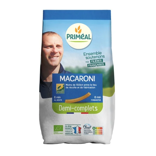 Macaroni demi-complètes France 500g
