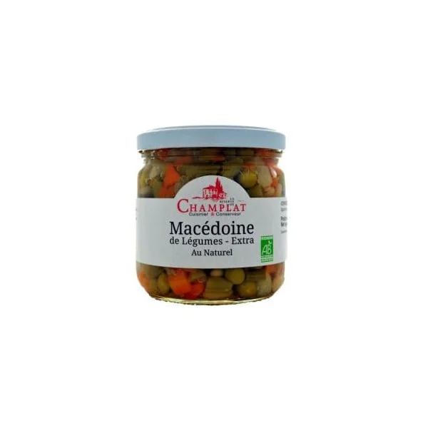 Macedoine de legumes au naturel 240g