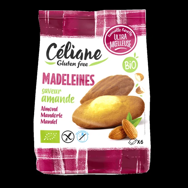 Madeleines Amande Sans Gluten