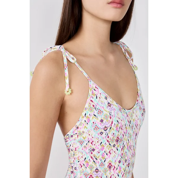 Maillot de bain 1 pièce à motifs