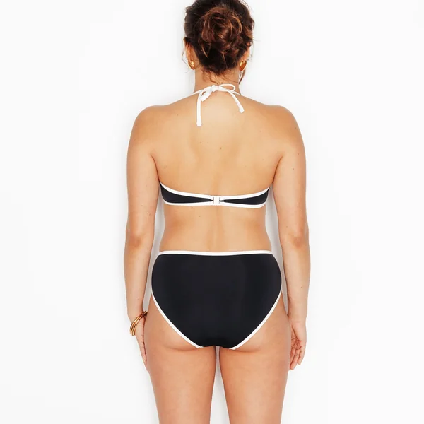Maillot de bain culotte haute NOIR