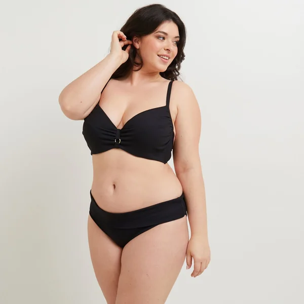 Maillot de bain culotte maxi NOIR