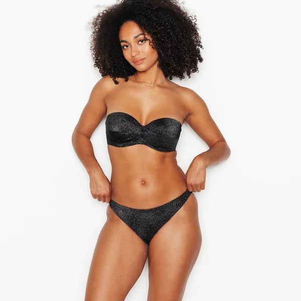 MAILLOT DE BAIN CULOTTE MIDI NOIR