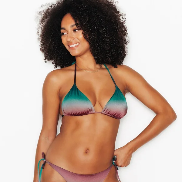 MAILLOT DE BAIN TRIANGLE MULTICOLOR