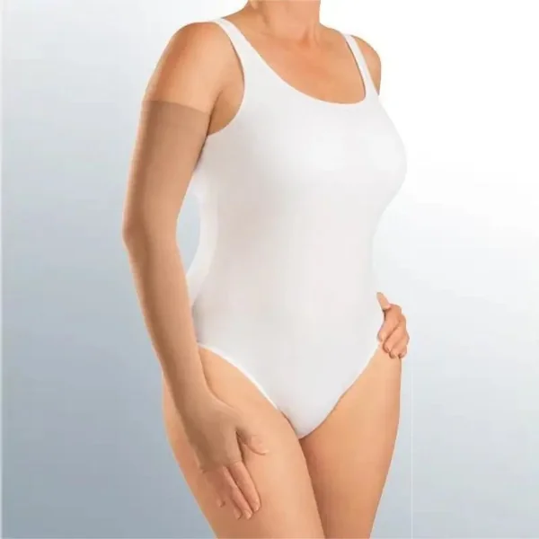 Manchon de compression Mediven Harmony bande picots avec mitaine Classe 3