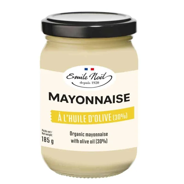 Mayonnaise nature huile d'olive 185g