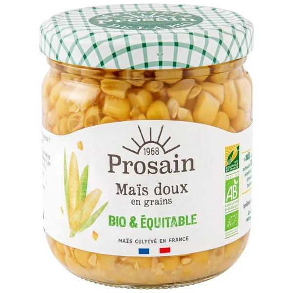 Maïs doux 125g net égoutté