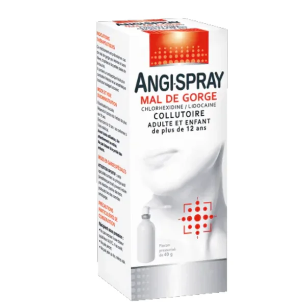 Merck Angi spray mal de gorge collutoire 40g