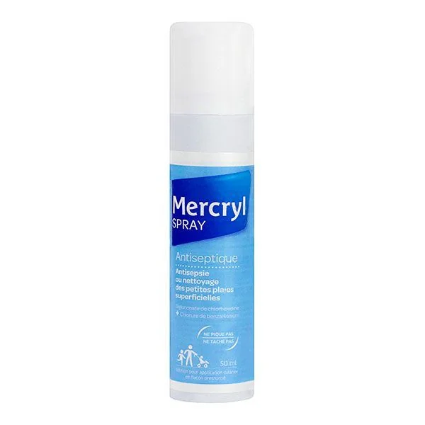 Mercryl spray solution externe 50 ml