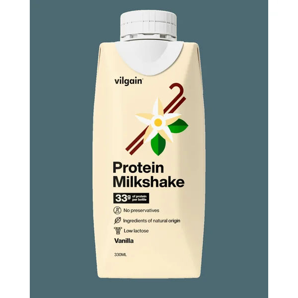 Milkshake protéiné whey vanille