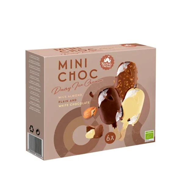 Mini bâtonnets crème glacée (6) 210g