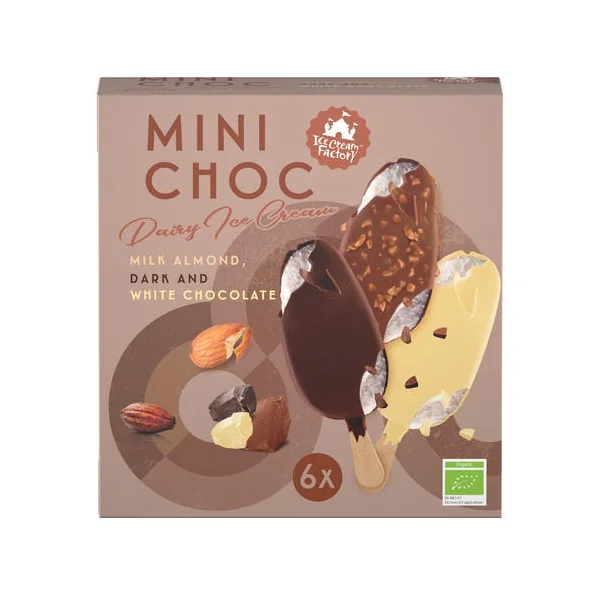 Mini bâtonnets crème glacée (6) 282g