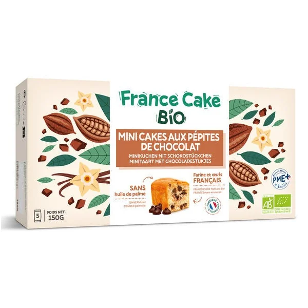 Mini cake aux pépites de chocolat (5) 150g