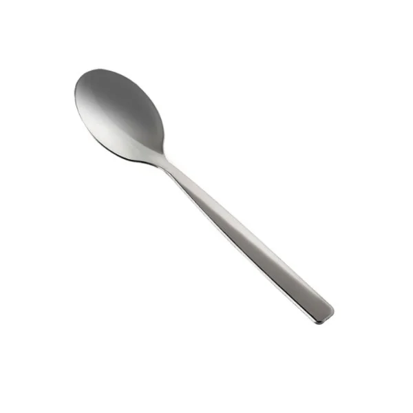 MINI CUILLERE A VERRINE METALISEE ARGENT 10cm