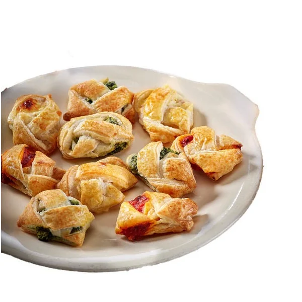 Mini tresse feuilletée assortie 22g