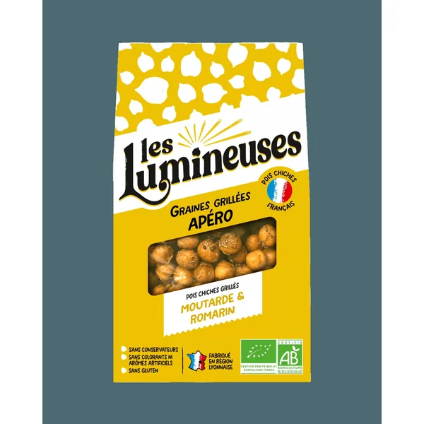 Mix protéiné pois chiches grillés moutarde et romarin