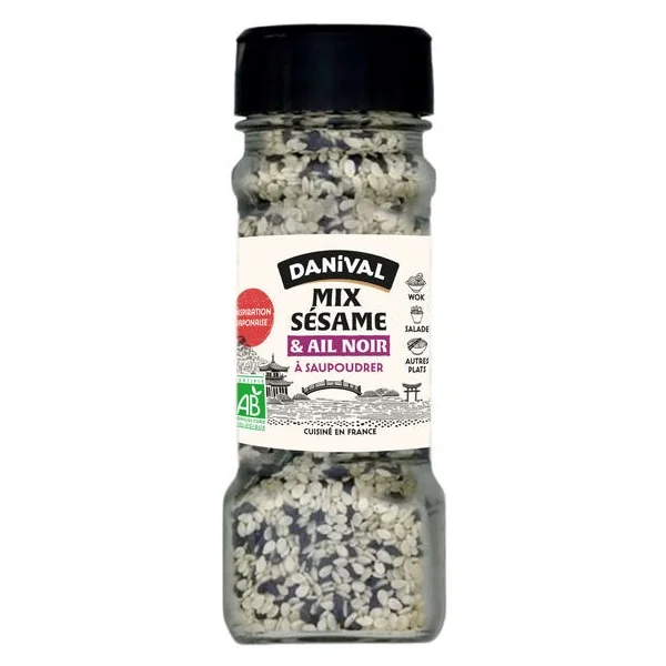 Mix sésame ail noir 45g