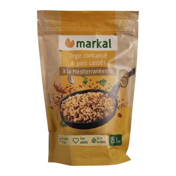 Mix à la méditerranéenne orge concassé & pois cassés 350g