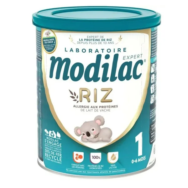 Modilac Expert Riz AR allergie aux protéines lait 1er âge 800g