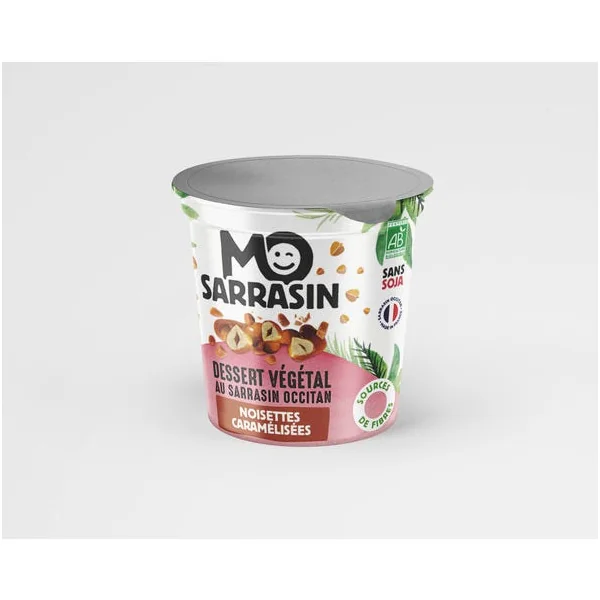 Mo'sarrasin dessert végétal noisettes caramélisées 350g