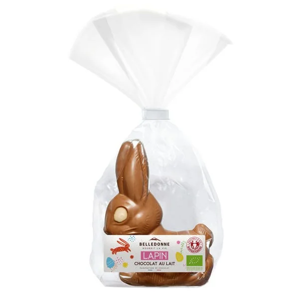 Moulage lapin chocolat au lait 120g