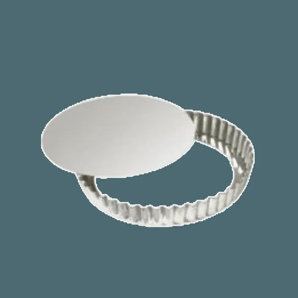 Moule à tarte rond cannelé fond amovible 28 cm