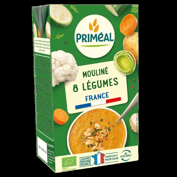 Mouliné 8 légumes Priméal 1L