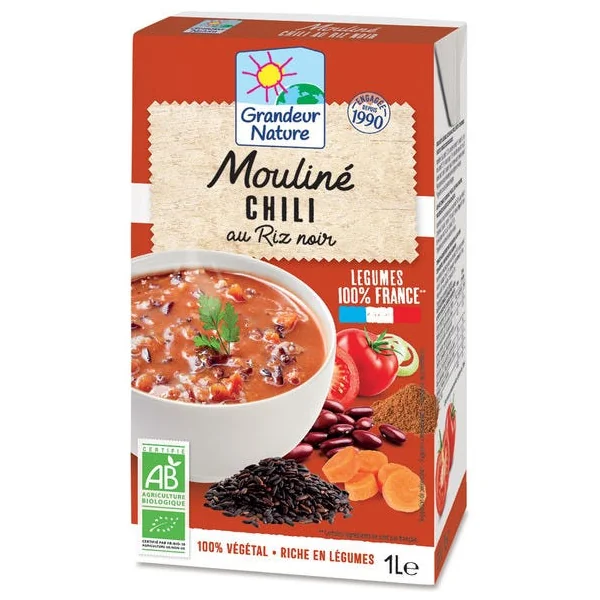 Mouliné chili au riz noir 1L