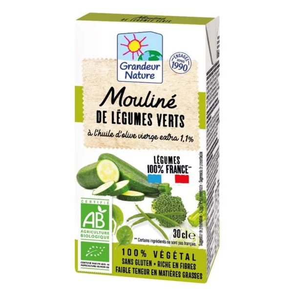 Mouliné légumes verts 30cl